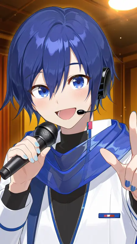 KAITO-博歌乐（KAITO-Vocaloid） - IllustriousXL-V2